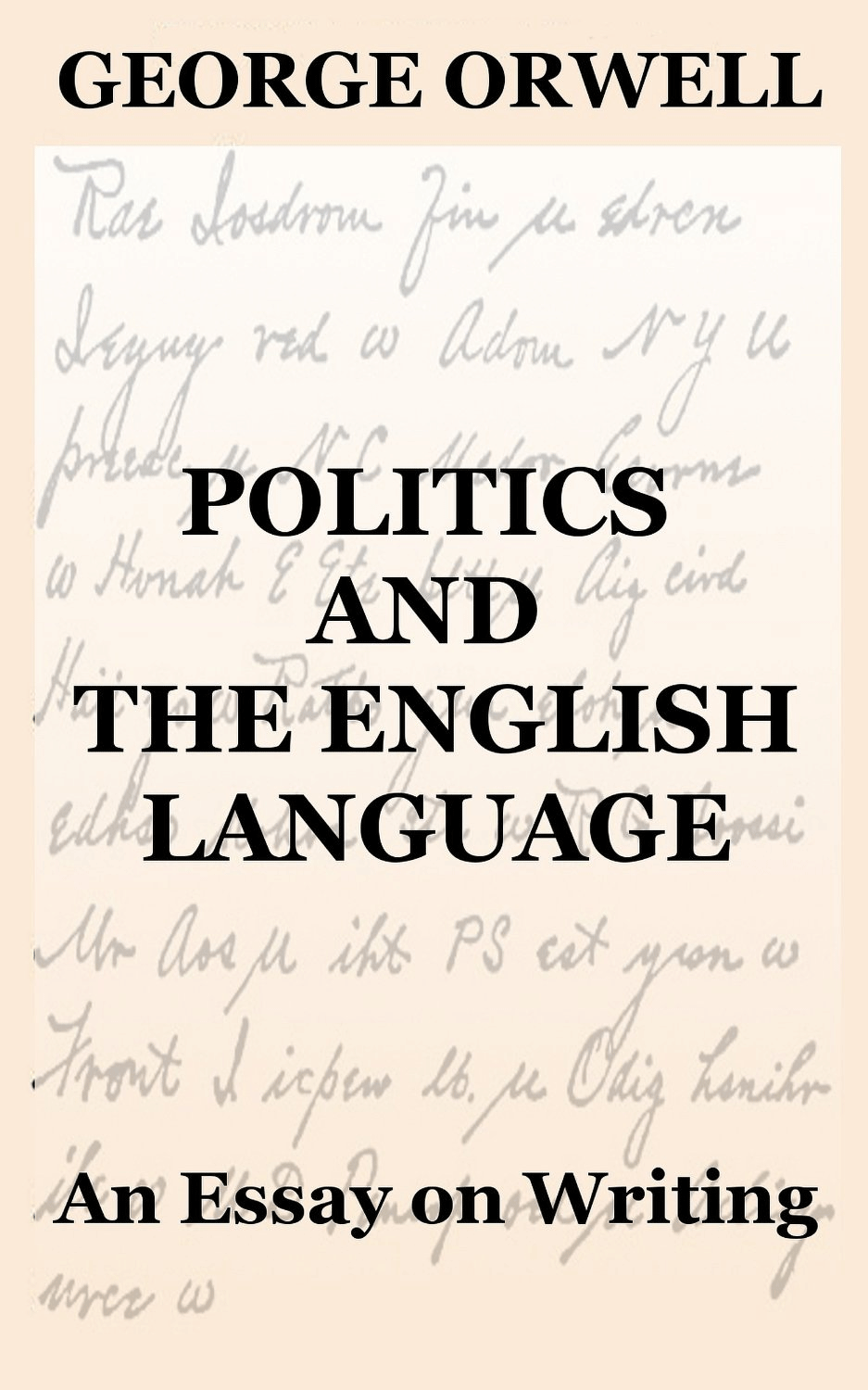 Image result for politics and the english language